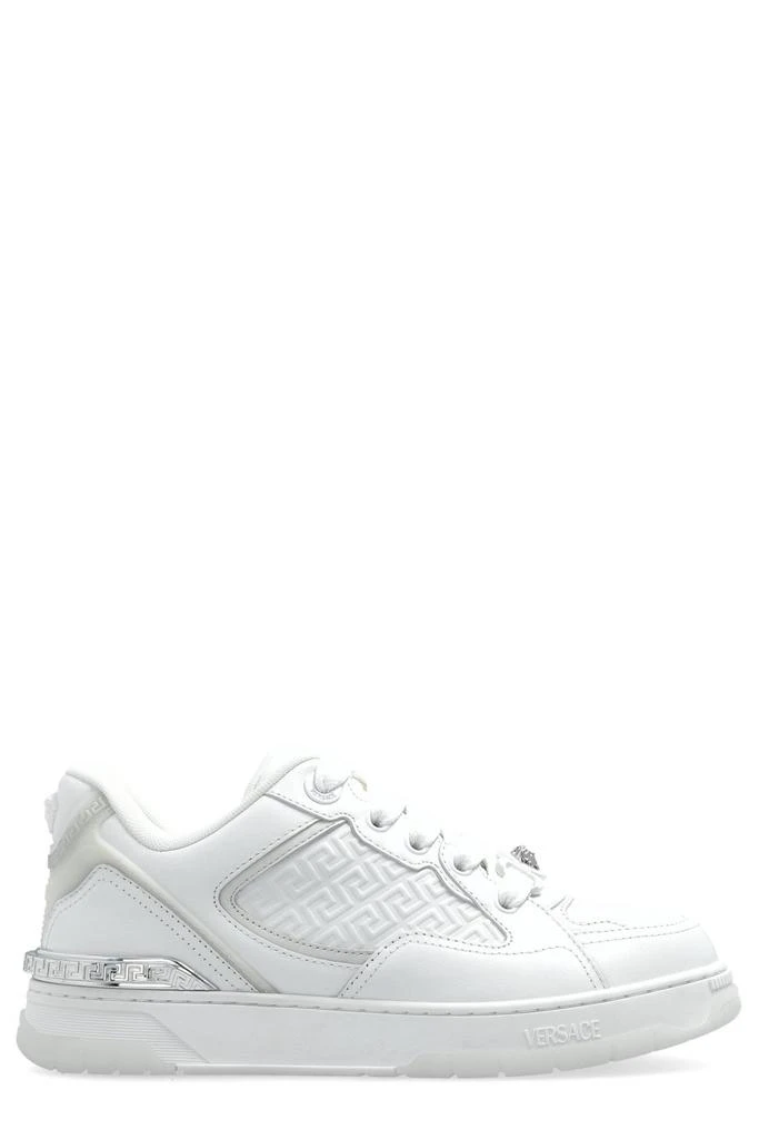 Versace Versace Logo Detailed Lace Up Sneakers 1