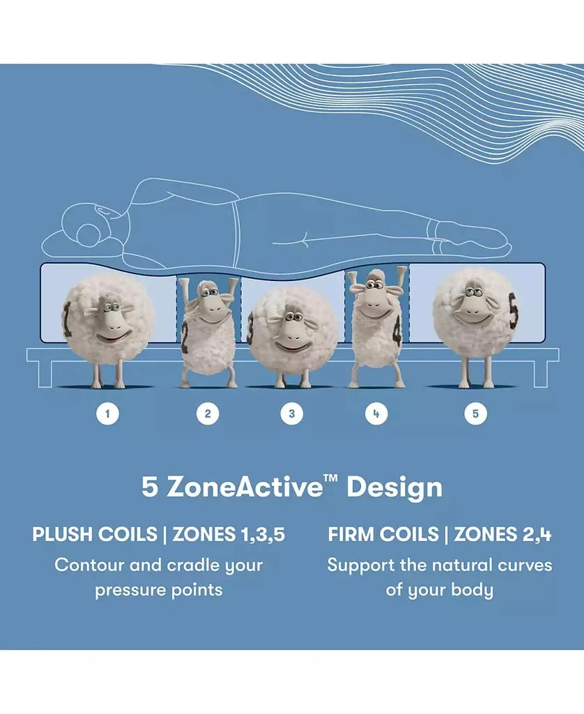 Serta Perfect Sleeper X Knox Firm 13-1/2" Quilted Hybrid Mattress Set Collection 5