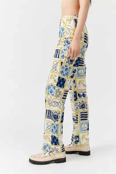 Urban Renewal Urban Renewal Vintage Nautical Print Pant 4