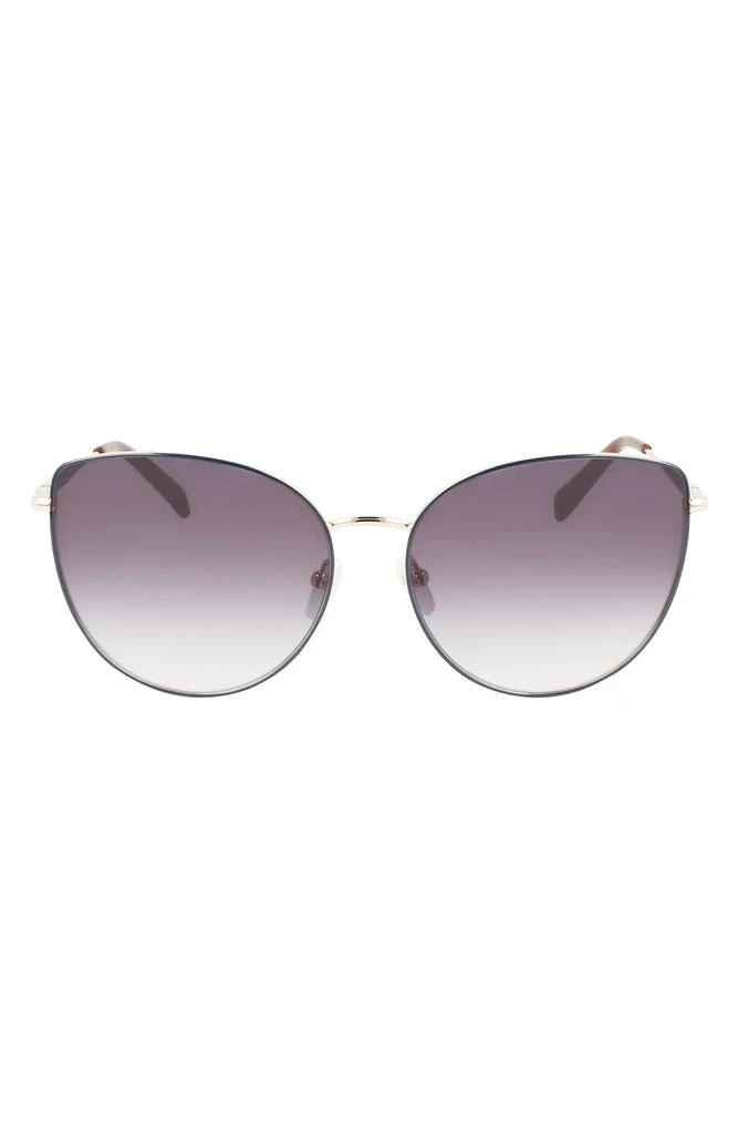 Longchamp Roseau 60mm Cat Eye Sunglasses 1