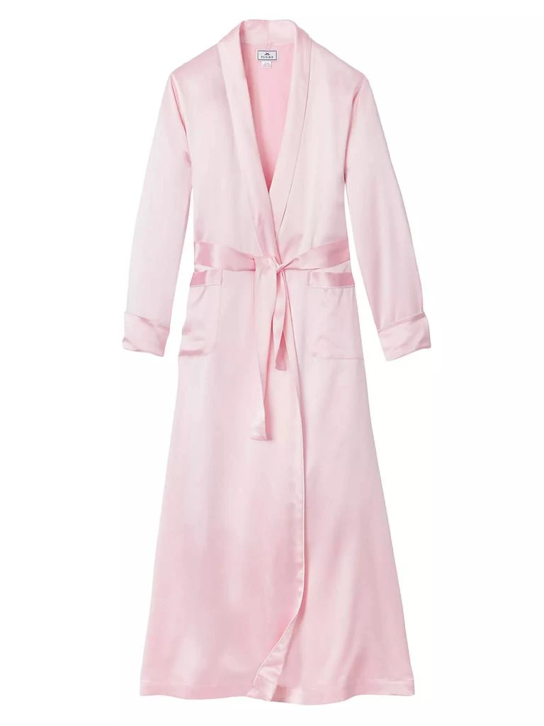 Petite Plume Silk Long Robe 1