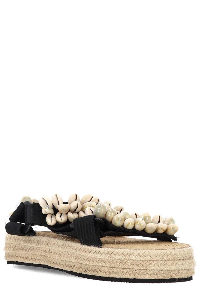 Arizona Love Arizona Love Raffia Shell Sandals