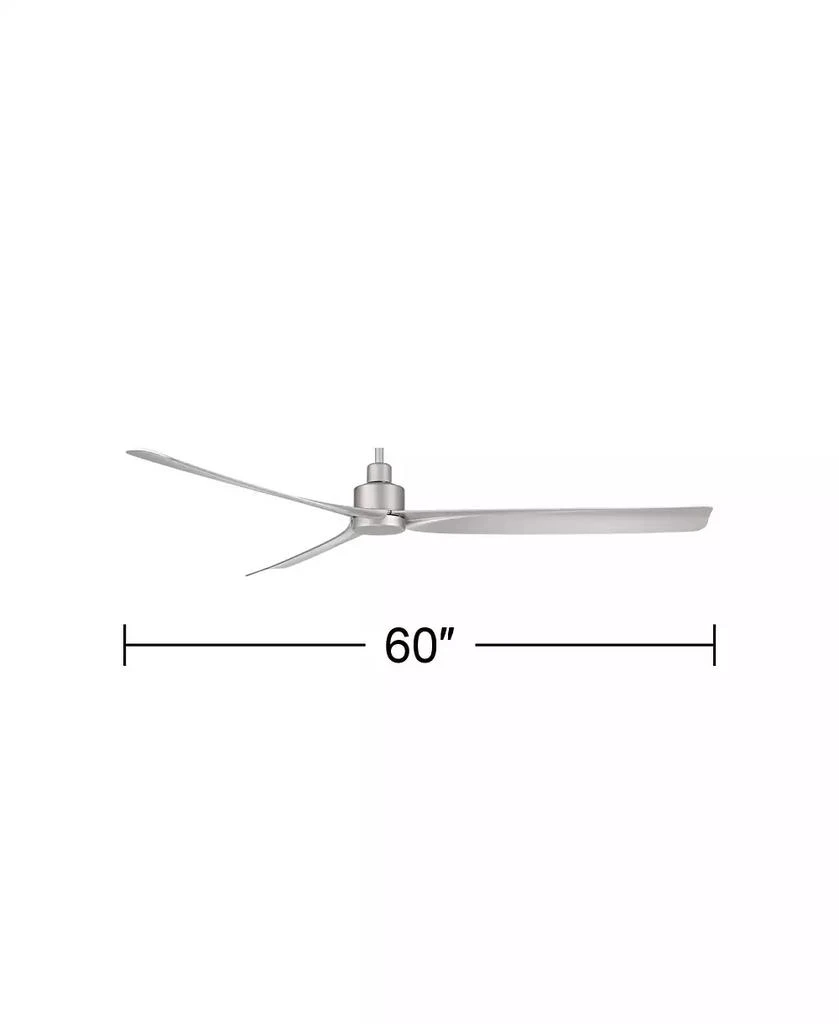 Casa Vieja 60" Sailplane Modern Indoor Outdoor Ceiling Fan 3 Blade Remote Control 7