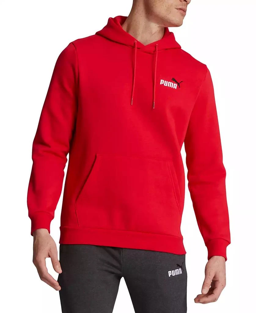 Puma Men's Embroidered Logo Fleece Hoodie 1