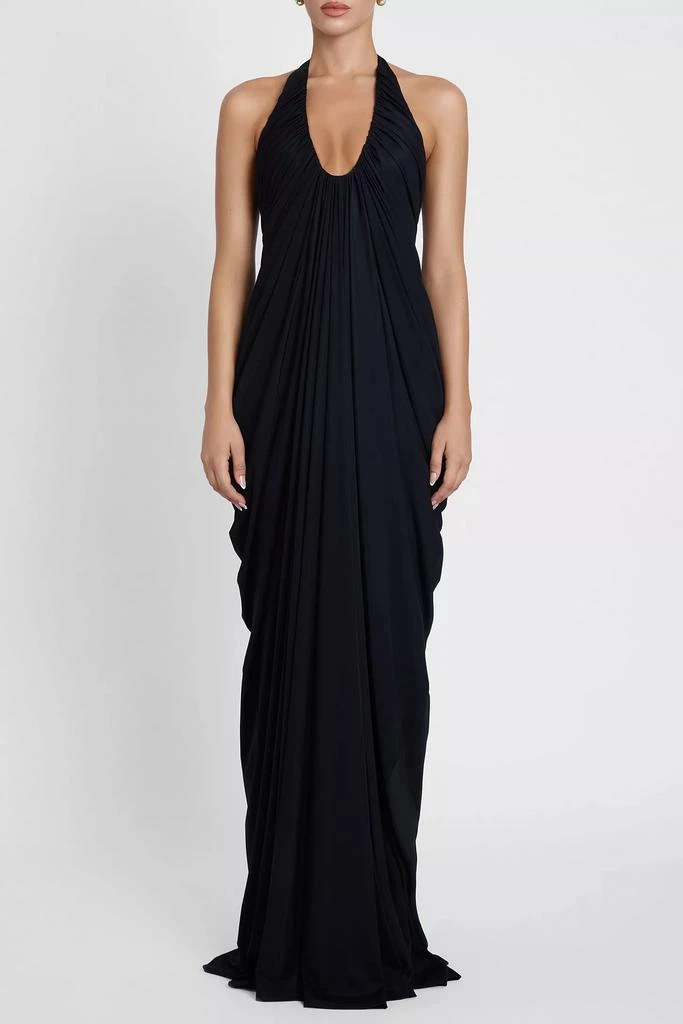 LEAU LEAU Cascade Drape Gown