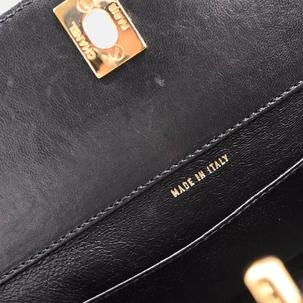 Chanel Chanel Black Calfskin Tote Bag 7