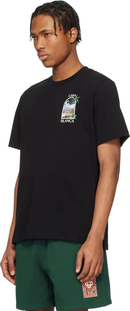 Casablanca Black LA Night T-shirt 4