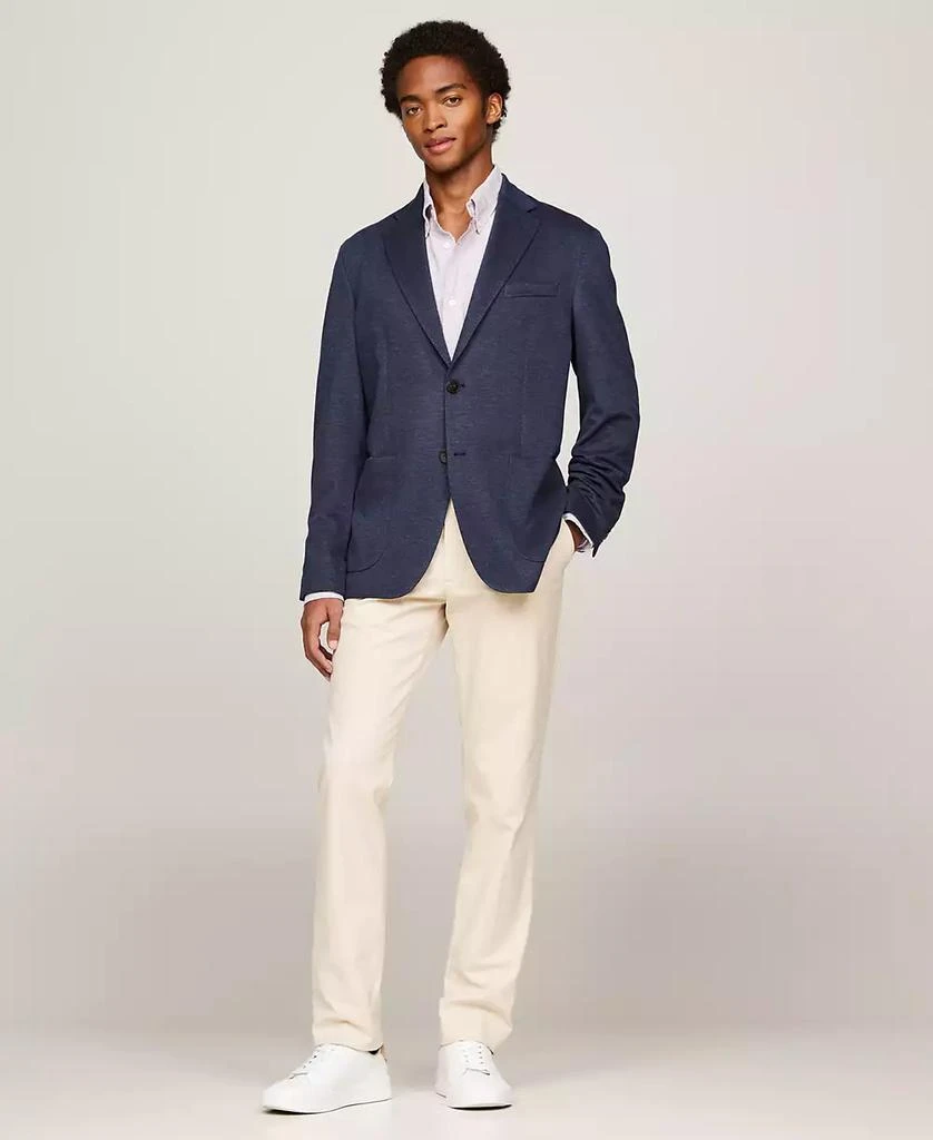 Tommy Hilfiger Men's Classic Fit Jersey Knit Blazer 4