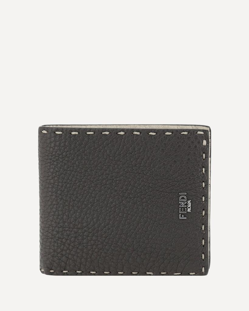 Fendi LIGHT BLUE MICRO TRIFOLD BAGUETTE WALLET - Wallets