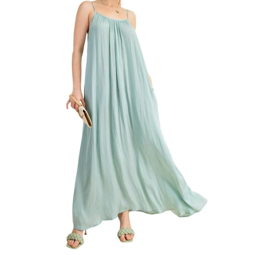 chinese dress ladies KORI MAXI DRESS MINT