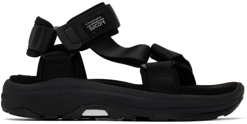 Suicoke Black DEPA-Run Sandals 1