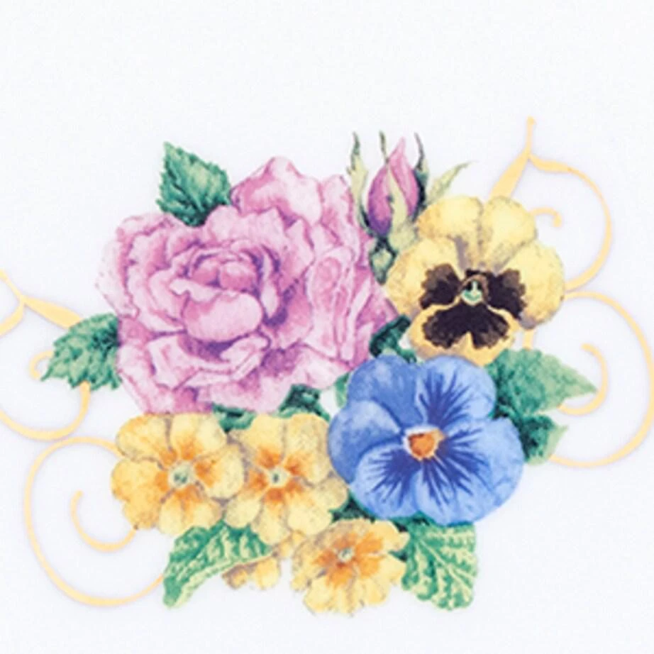 Halcyon Days Castle Of Mey Floral Plate (21cm) 2