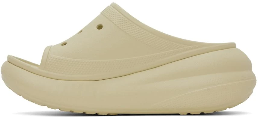 Crocs Off-White Crush Slides 3