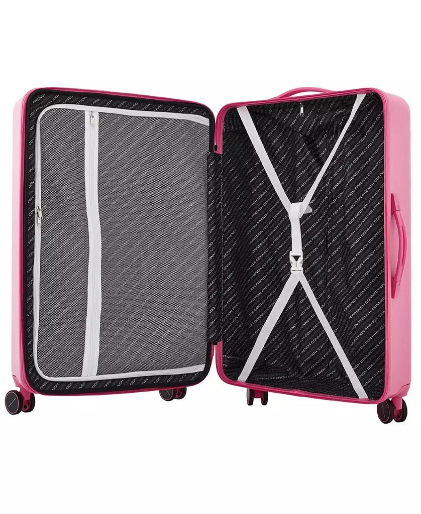 French Connection 4Pc Expandable Rolling Hardside Luggage Set 11