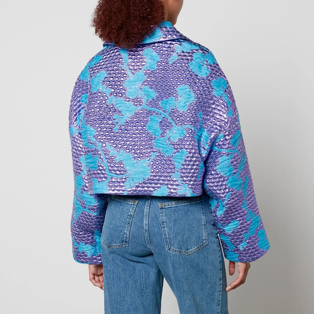 BAUM UND PFERDGARTEN Baum und Pferdgarten Bebeth Cropped Brocade Jacket 2