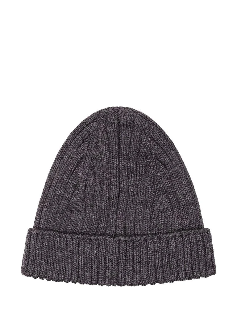 MARINE SERRE Marine Serre Crescent Moon Embroidered Ribbed Beanie 2