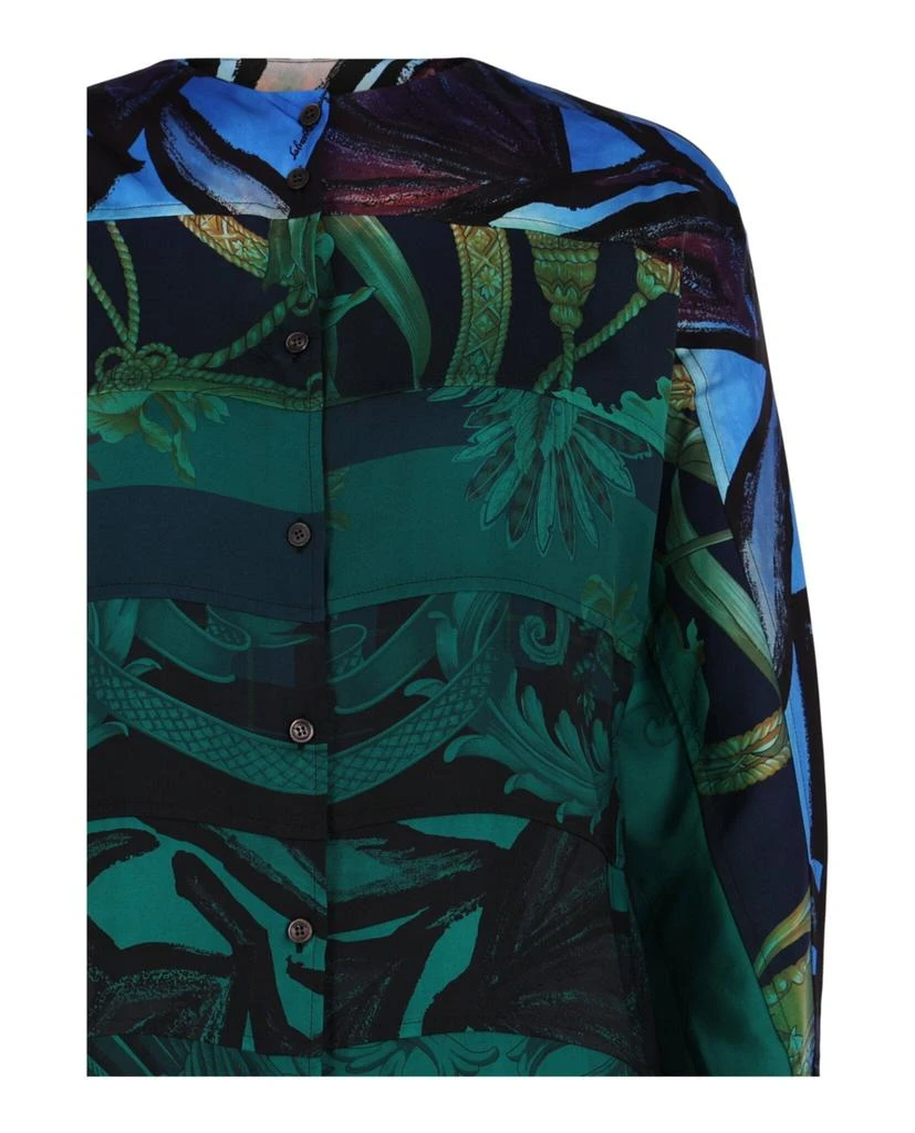 Salvatore Ferragamo Printed Silk Blouse 3