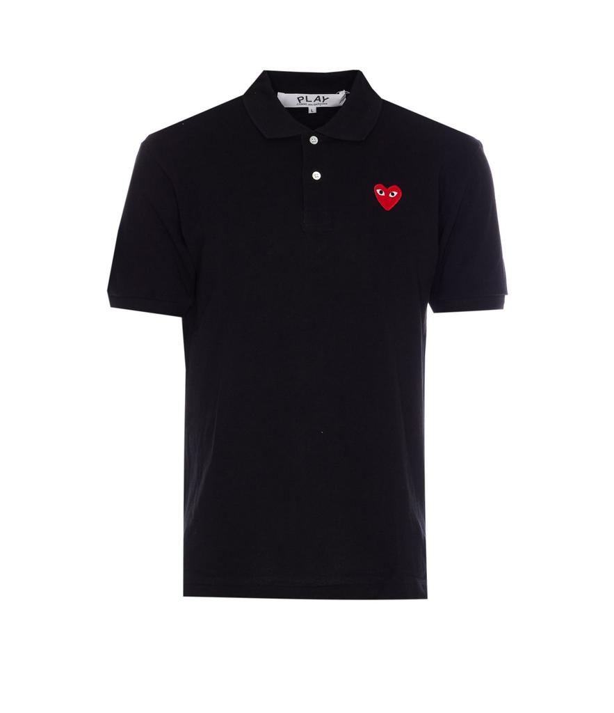 トップス 00s COMME des GARCONS PLUS knit polo COMME des GARCONS HOMME PLUS Rayon Knit Polo Shirt Black S-M