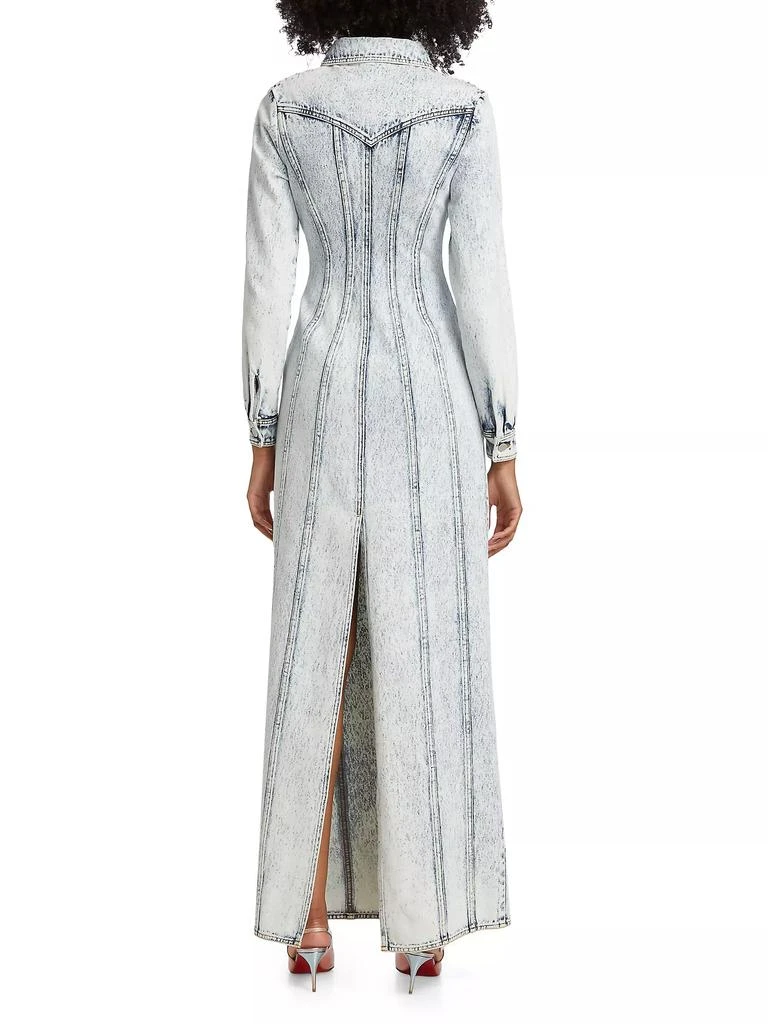Aknvas Mercer Denim Maxi Shirtdress 5