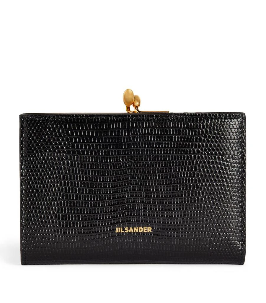 Jil Sander Small Leather Goji Wallet 1