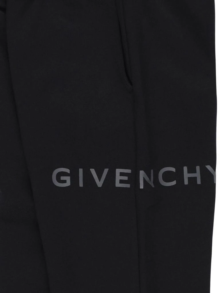 Givenchy Embroidered Cotton Blend Sweatpants 1