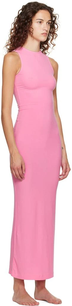 SKIMS Pink Soft Lounge Maxi Dress 2