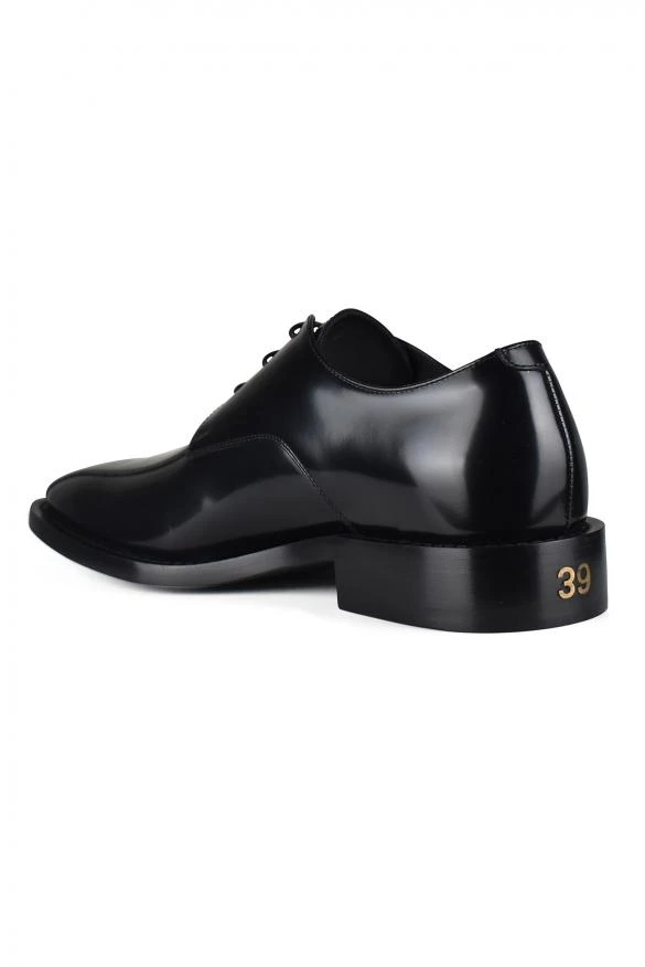 Balenciaga Luxury shoes for men balenciaga black patent leather derby 3