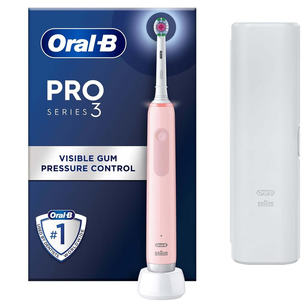 Oral B Oral-B - Pro 3 3500 Electric Toothbrush Pink