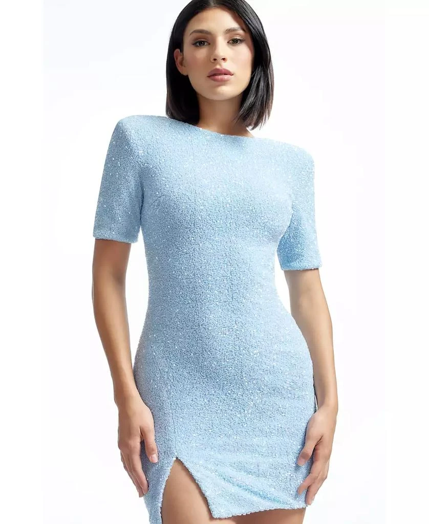sparkly mini party dresses AMBER SEQUIN MINI DRESS – AKIRA