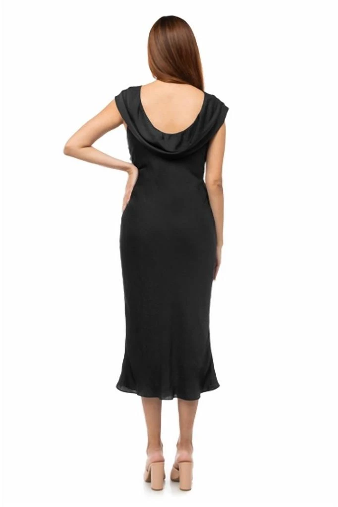 Naked Zebra Naked Zebra - Dia Drape Silky Midi Dess 3