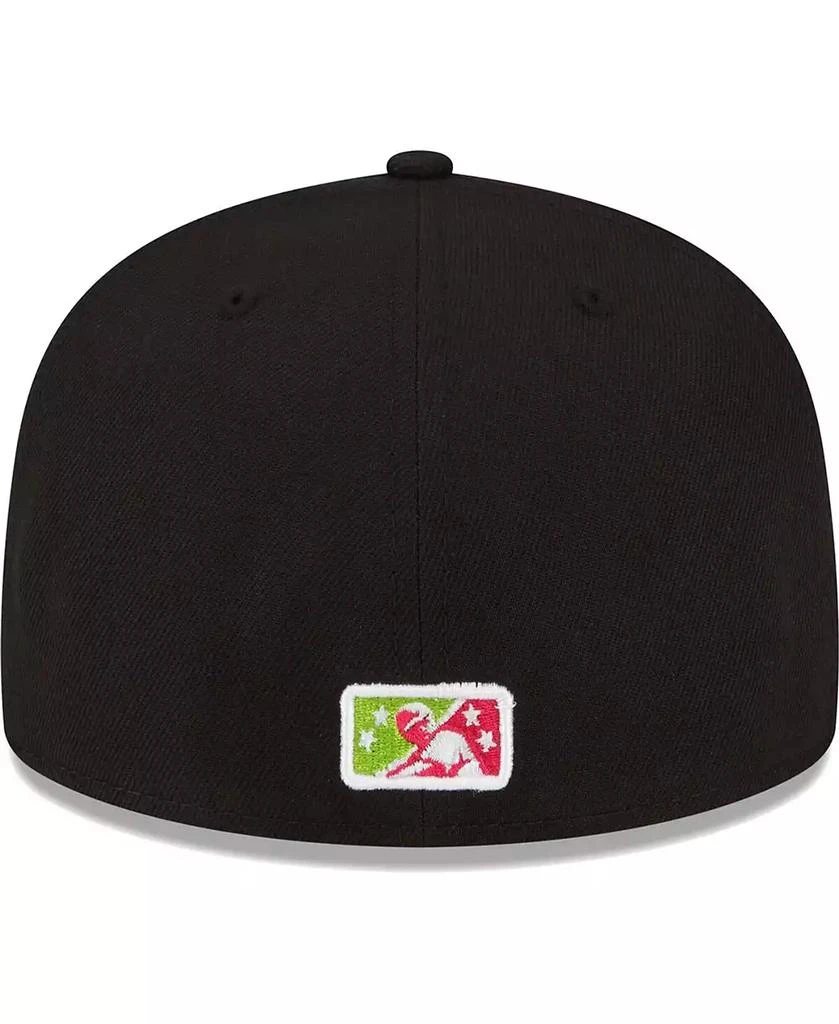 New Era Men's Black Modesto Nuts Copa De La Diversion 59FIFTY Fitted Hat 4