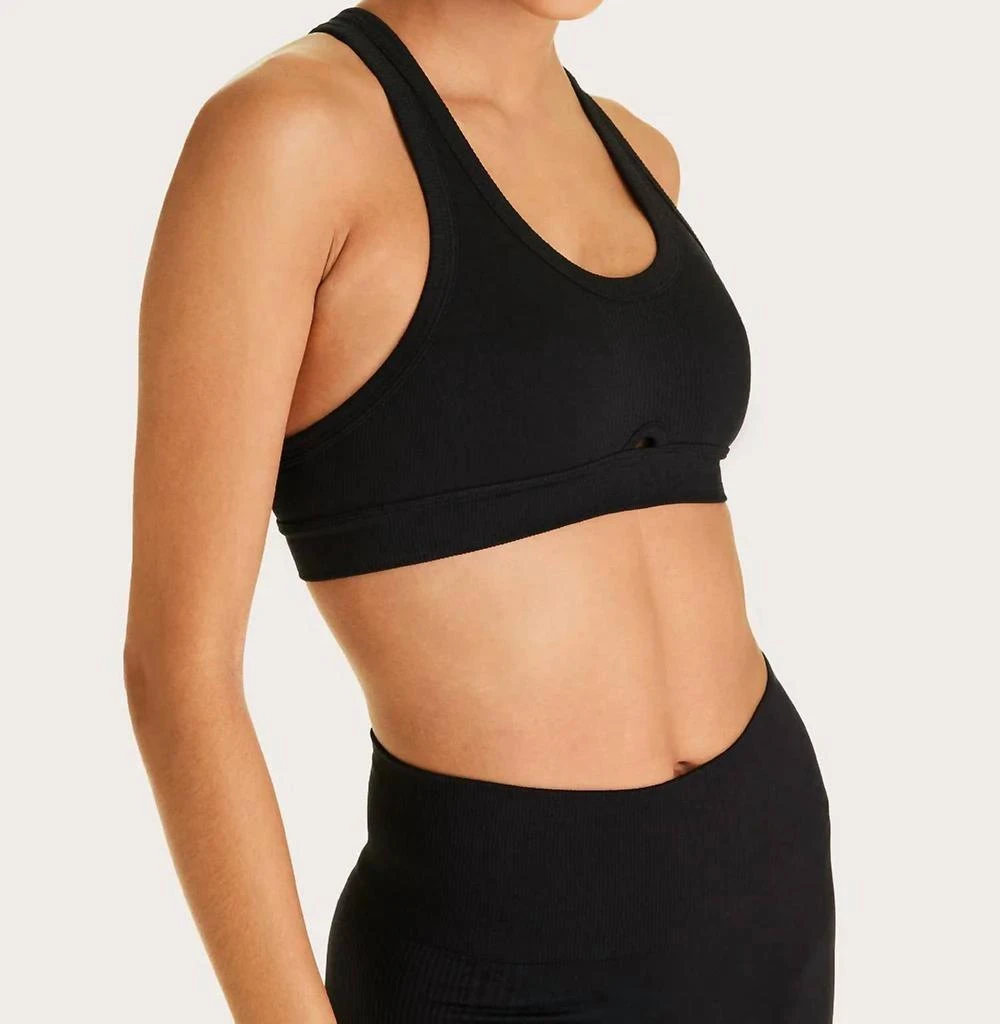 Alala Barre Racer Bra In Black 1