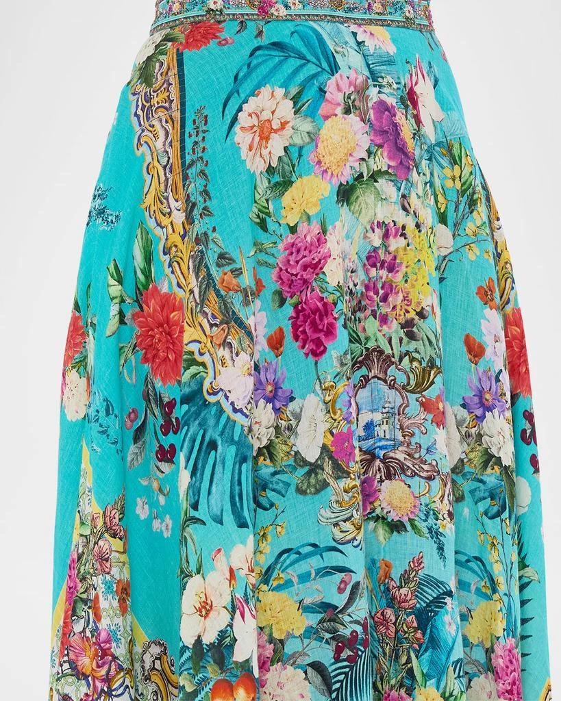 Camilla Gardens of Queluz Maxi Circle Skirt 5