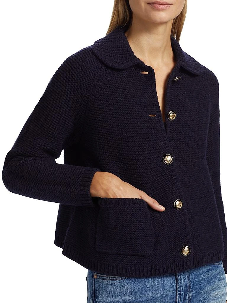 ba&sh Gabriel Wool-Blend Knit Cardigan 6