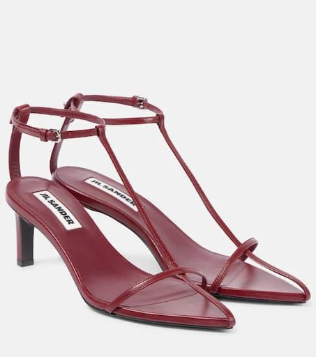 Jil Sander 65 leather sandals 1