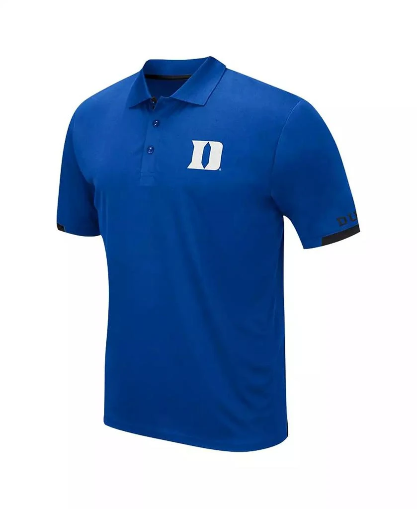 Colosseum Men's Royal Duke Blue Devils Santry Polo Shirt 2