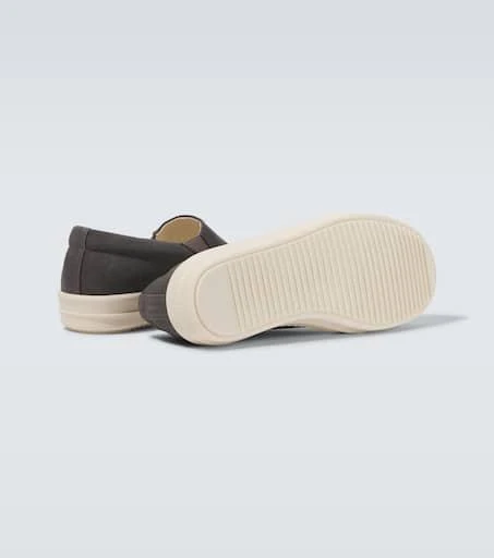 Rick Owens Boat denim slip-on sneakers 7