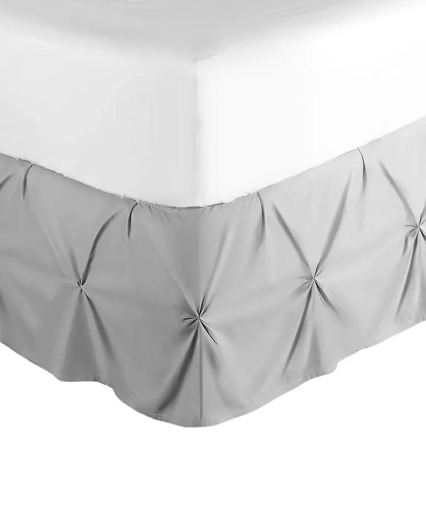 Nestl Bedding 14" Tailored Pinch Pleated Bedskirt, California King 1