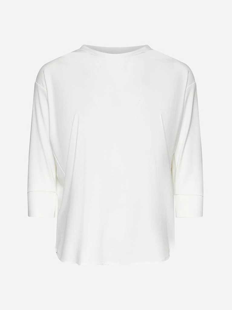 BLANCA VITA White jersey Tandria T-shirt 1