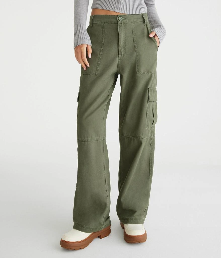 Aeropostale Mid-Rise Utility Cargo Pants 1