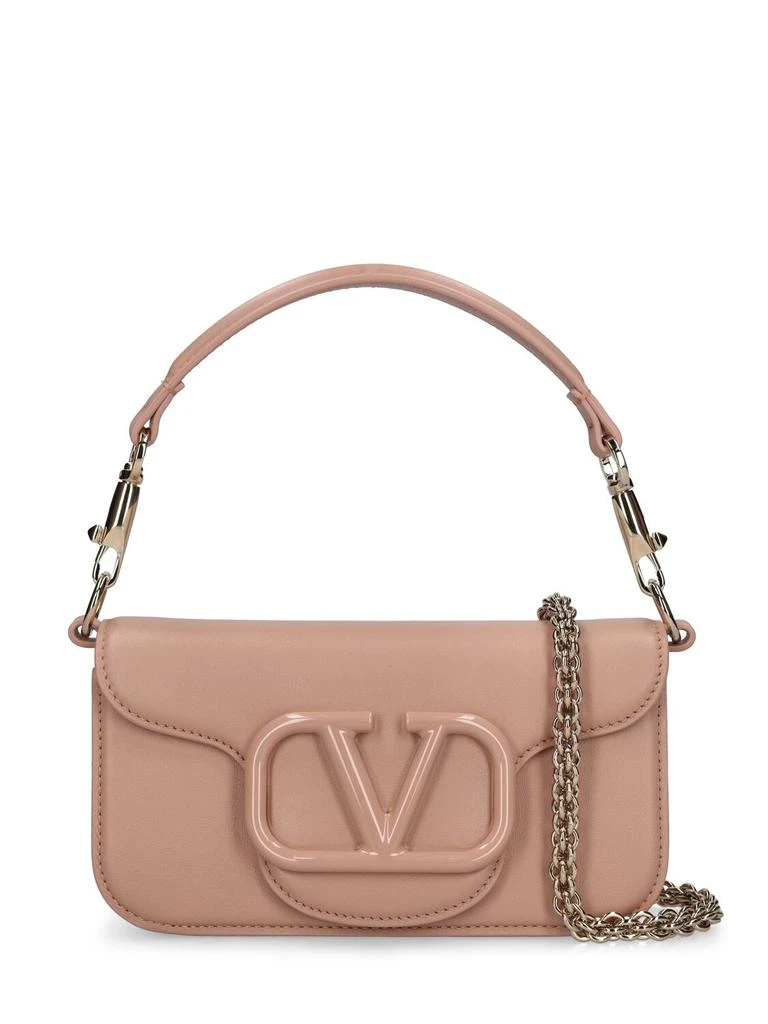 Valentino Small Locò Leather Top Handle Bag 1