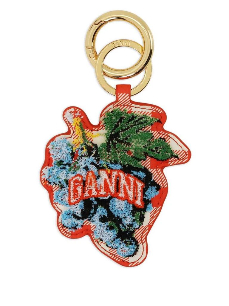 Ganni Ganni Grape-Shaped Keychain 1