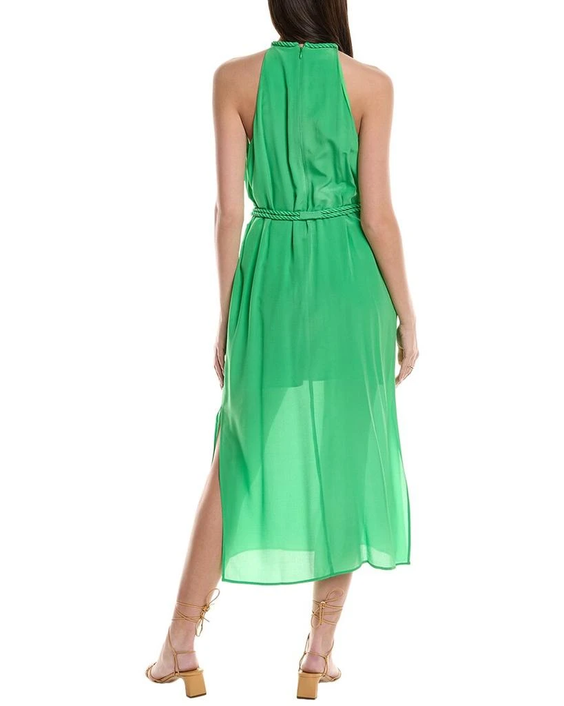 halter tie midi dress Carlotta Tie Midi Dress | Raffia Yellow