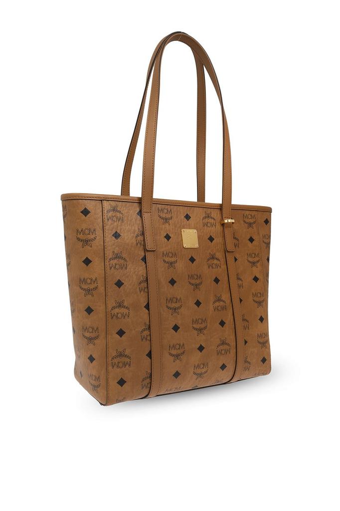 トートバッグ Mcm Visetos Brown Logo Tote Bag MCM Aren Tote Bag | Brown | FARFETCH