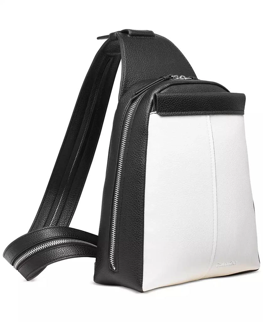 Calvin Klein Millie Colorblock Convertible Sling Backpack 5