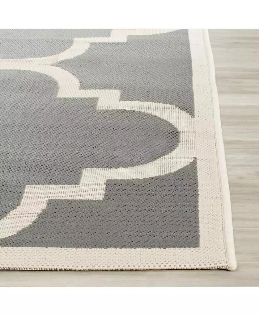 Safavieh Courtyard CY6243 Gray and Beige Sisal Weave Outdoor Area Rug Collection