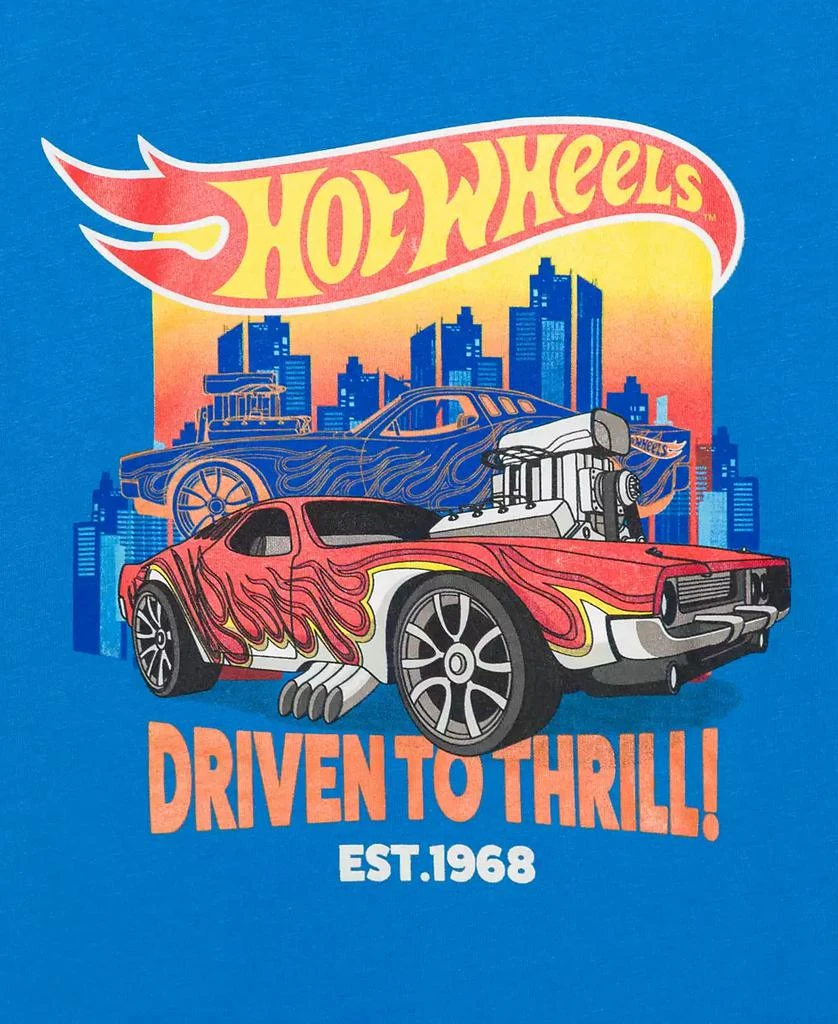 Hot Wheels Big Boys Short Sleeve Graphic T-shirt 3