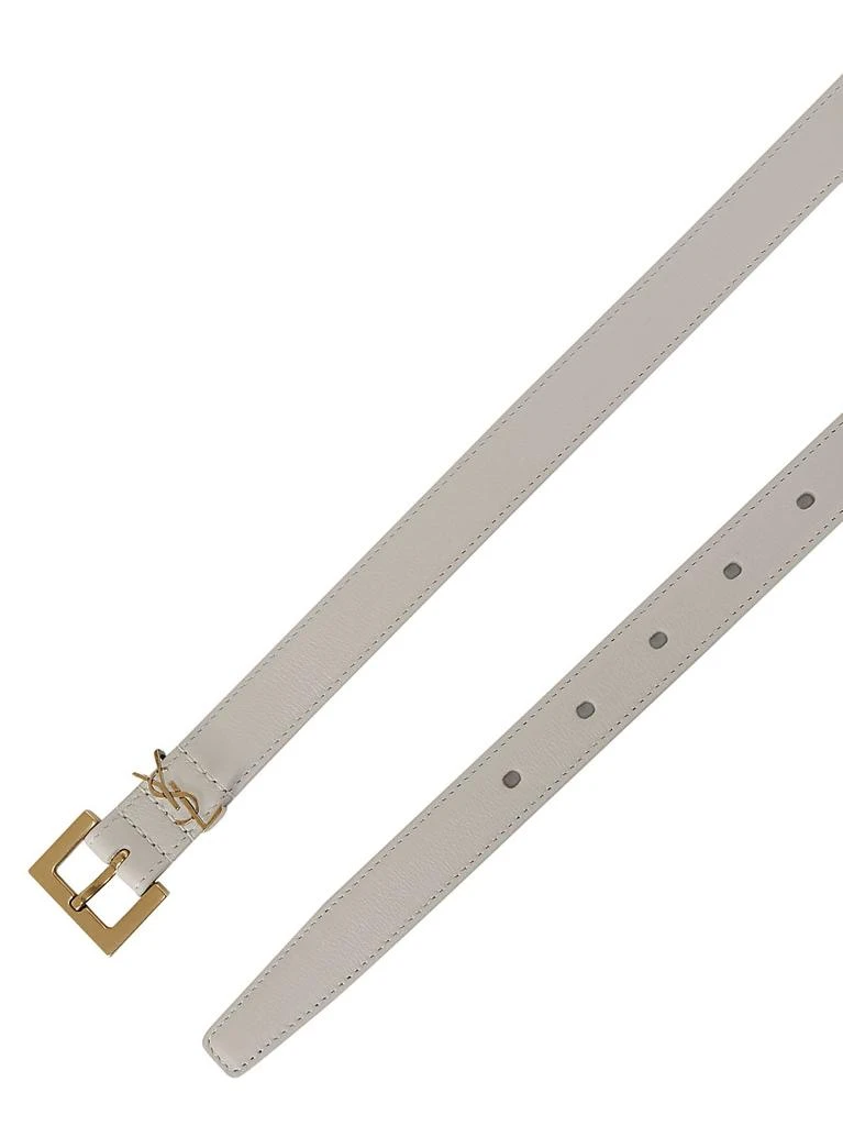 Yves Saint Laurent Saint Laurent Monogram Narrow Belt 3