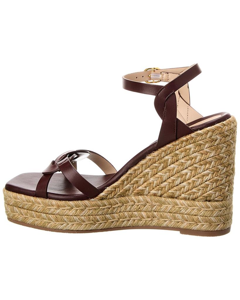 Stuart Weitzman Stuart Weitzman Braida Max Leather Wedge Espadrille