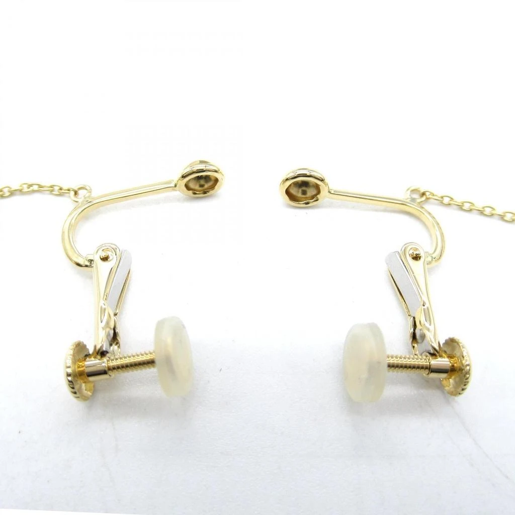 Tasaki Akoya Pearl Earrings K18 Yellow Gold 3